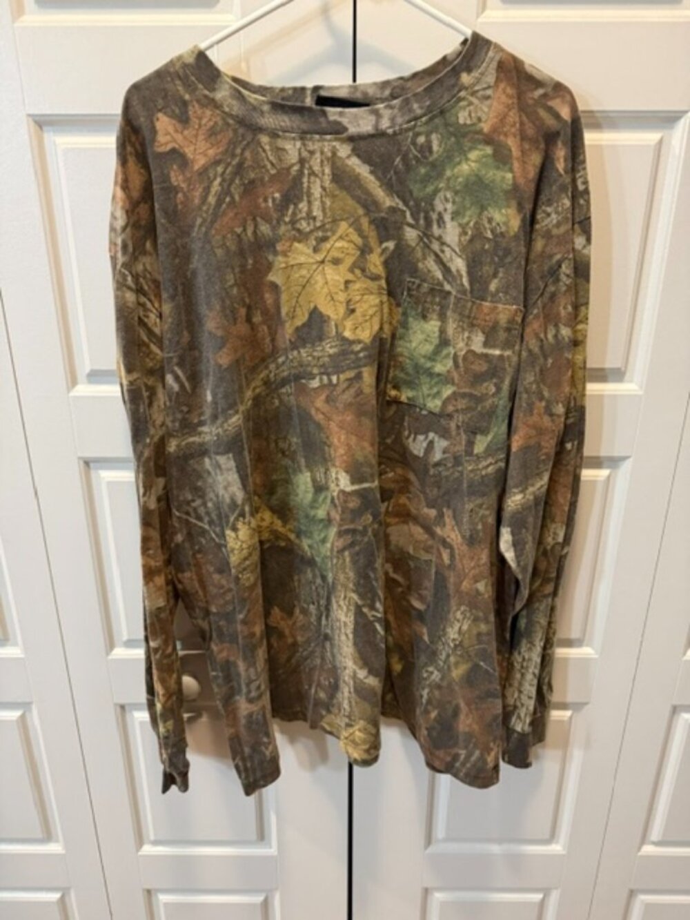 Men Fieldline XXL Camo Long Sleeve Shirt